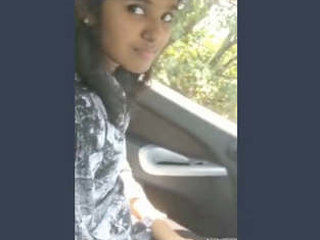 Indian Tamil girl sucks her lover's cock in a sensual video