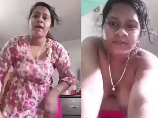 Indian aunty with big ass and milky boobs shows her dissatisfaction