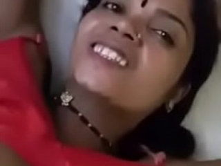 Horny desi wife gets off to egg and porn