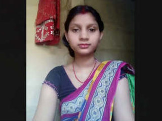 Unsatisfied teen bhabhi masturbates for devar in village